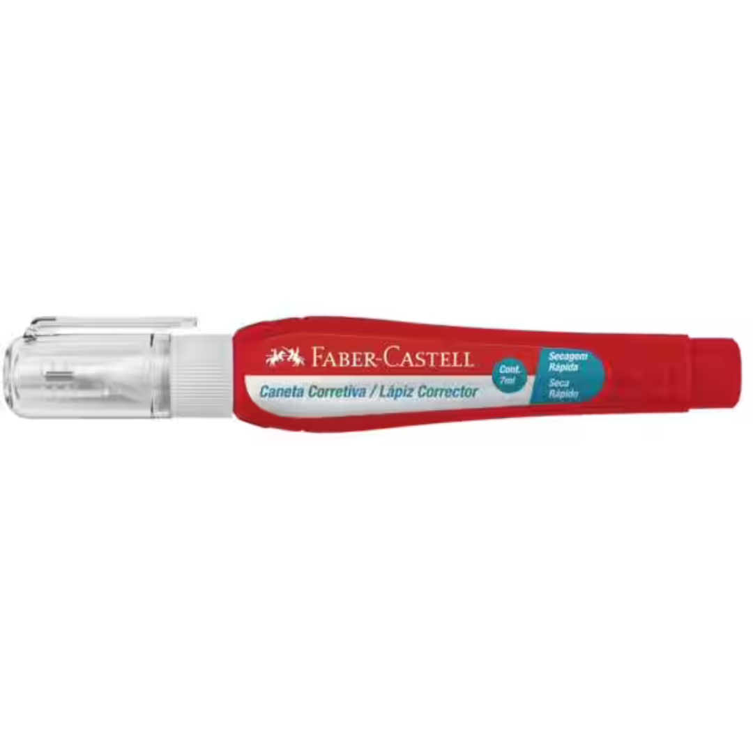 Caneta Corretiva 7ml Faber-Castell BT 1 UN